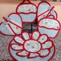 دوخت سرویس آشپزخانه و پرده پانچ حرفه ای