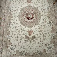 فرش ماشینی ۷۰۰ شانه طرح غزال ۹ و ۶ متری