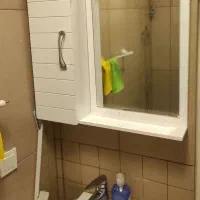 روشویی کابینتی و آینه باکس دار