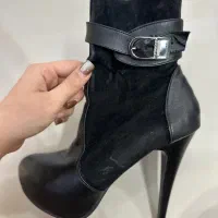 کفش چکمه ای  پاشنه بلند مخمل|کیف، کفش، کمربند|سبزوار, دانشگاه آزاد|دیوار