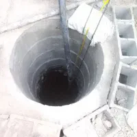 چاه کن پی کن استخر