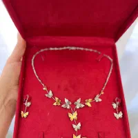 فروش سرویس طلا پروانه ایی|جواهرات|ایلام, |دیوار