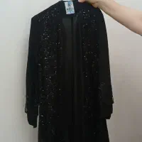 مانتو مجلسی مشکی