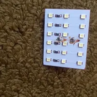 چراغ کوچیک قرمز و led سفید و ابی|لامپ و چراغ|همدان, |دیوار