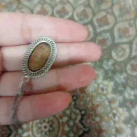 فروش پلاک زنجیر نقره بازنگری فیروزه وشجر|جواهرات|اصفهان, بهارستان|دیوار
