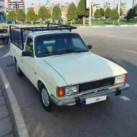 پیکان وانت مدل92 دوگانه کارخانه بی رنگ در حد