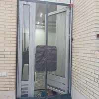 پرده تور سلفون پلاستیکی آهنربایی مگنتی (تولیدی)