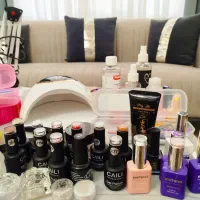 وسایل کامل کاشت ناخن دست پا نوآک|آرایشی، بهداشتی، درمانی|سنگر, |دیوار