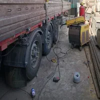 تعمیرات و جوشکاری شاسی کانتینر چادری