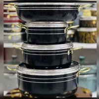 سرویس قابلمه ۱۴پارچه زنبوری ارسال شهروند|ظروف پخت‌وپز|مشهد, طلاب|دیوار