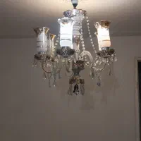لوستر خارجی کریستال قدیمی نفیس|لوستر و چراغ آویز|تهران, خواجه نظام الملک|دیوار