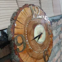 ساعت دیواری چوبی|ساعت دیواری و تزئینی|خوی, |دیوار