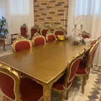 سرویس مبل ۹ نفره با ناهار خوری ۸ نفره