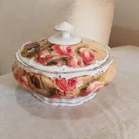 ظروف دکوری لمونژ کرم میوه خوری شکلات خوری|صنایع دستی و سایر لوازم تزئینی|تهران, گلستان (شهرک راه آهن)|دیوار