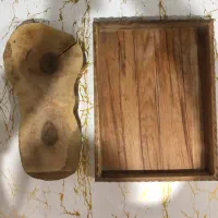 قاشق و چنگال استیل و سینی و تخته گوشت چوبی|ظروف سرو و پذیرایی|کرج, فاز ۲ مهرشهر|دیوار