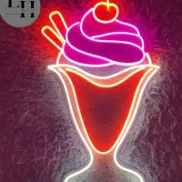 تابلو نئون LED چلنیوم لایت باکس نوری|ریسه و چراغ تزئینی|اصفهان, خرم|دیوار