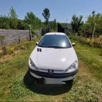 ۲۰۶ سفید مدل ۹۰ عالی خوش رنگ سالم فنی|خودرو سواری و وانت|قائم‌شهر, |دیوار