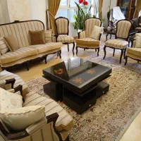 ست مبل کلاسیک، بسیار با کیفیت، چوب راش درجه یک