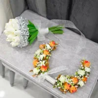دسته گل عروس خاص|گل مصنوعی|بندرعباس, |دیوار