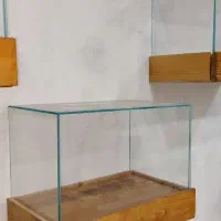 باکس دیواری چوبی|کتابخانه، شلف، قفسههای دیواری|شیراز, تندگویان|دیوار