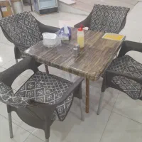 فروش میزو صتدلی طرح حصیری