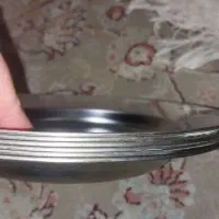 شش عدد بشقاب استیل خورشت خوری سنگین وزن