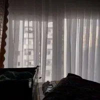 پرده حریر ساده باوالن|پرده، رانر، رومیزی|پردیس, فاز ۳|دیوار