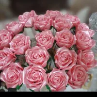 انواع گلهای ربانی مطابق سلیقه شما|گل مصنوعی|قزوین, |دیوار