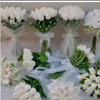 انواع دسته گل عروس|خدمات پذیرایی، مراسم|خرم‌آباد, |دیوار