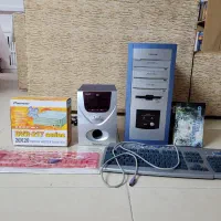 یکدستگاه کامپیوتر ( کیس درحدنو)+کیبورد+سابووفر