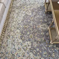 یک جفت فرش ۹ متر کاشان کرک گل ابریشم طرح تقدیسی|فرش|تهران, جوادیه|دیوار