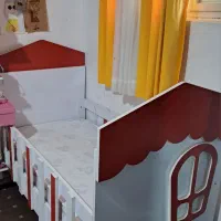 تخت و کمد هم پسرونه هم دخترونه|تخت و صندلی بچه|خرمآباد, |دیوار