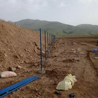 فنس کشی دور باغ وزمینهای کشاورزی  جوشکاری درب باغ