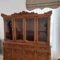ویترین بوفه چوبی