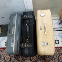 ۳عدد چمدان قدیمی عتیقه کلکسیونی درحدنونونو