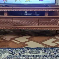 مبل ۷نفره بسیار تمیز همراه با جلو مبلی ومیز تلوزیو|مبلمان خانگی و میز عسلی|سمنان, |دیوار