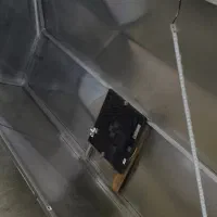 هود صنعتی استیل طول دومتر عرض یک متر