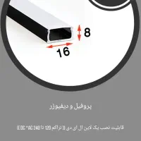 لاین نوری/ لاینر/چراغ خطی روکار و توکار پارس شعاع|لامپ و چراغ|تهران, نارمک جنوبی|دیوار