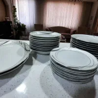 سرویس چینی نقره کوب|ظروف سرو و پذیرایی|مشهد, موسوی قوچانی|دیوار