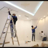 نقاشی و لکه گیری با نظافت خانه و ساختمان و  هرکاری