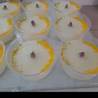 فرنی حلوا شله زرد شیربرنج‌ کماچ تازه