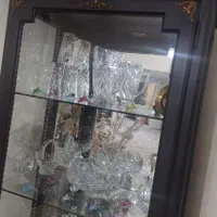 بوفه تمام ایینه چهار طبقه پایه بلند جنس بهتری|بوفه، ویترین، کنسول|تهران, ازگل|دیوار