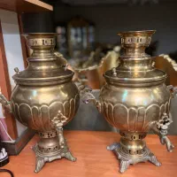 فروش سماور زغالی برنجی ۵ لیتری