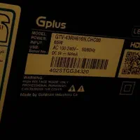 تلویزیون Gplus ۴۳ اینچ|تلویزیون و پروژکتور|پرند, فاز ۲|دیوار