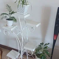 لوستر آشپزخانه .آباژور. استند سفید.جا کفشی با آینه