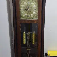 ساعت ایستاده چوبی