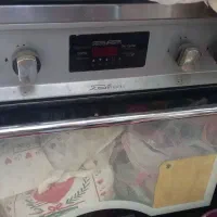 گاز طرح فر شیشه زخیم پنج شعله