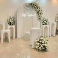 گل آرایی/استندوبکگراندطبیعی و مصنوعی/جایگاه عروس