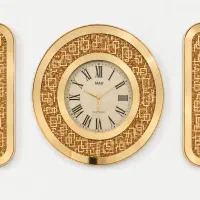 ساعت دیواری  گوشواره ای شاین دار