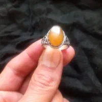 انگشتر شرف شمس با حک یا علی در حدنو